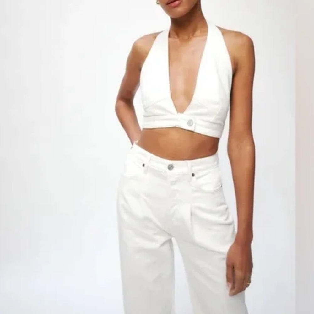 Reformation Denim Top - image 1